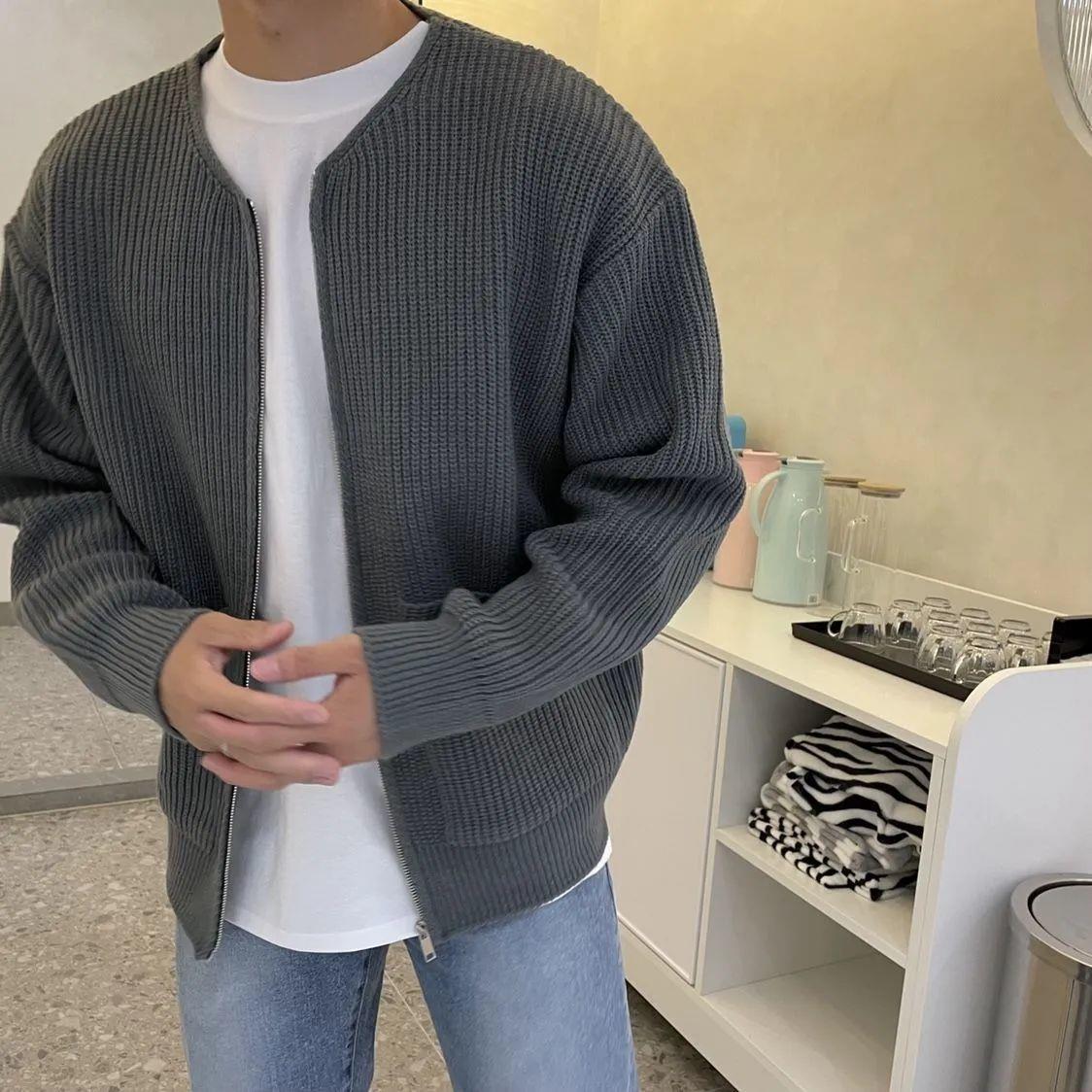 Hudson Knit - Trendy Strikket Cardigan For Menn™
