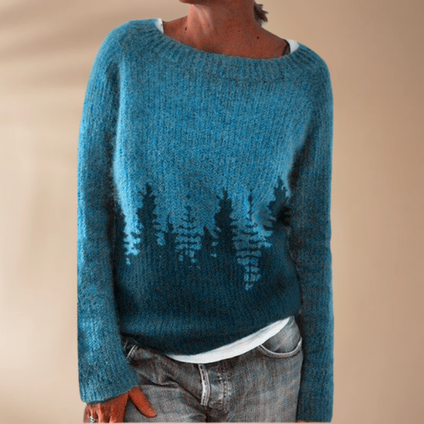 Elsa - Elegant vidermet jersey For kvinner™