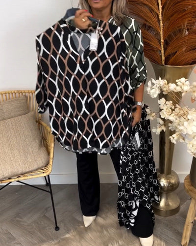 Noor – Bluse med grafisk print™