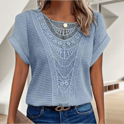 Karin | Elegant bluse i Ibiza-stil™