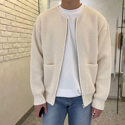 Hudson Knit - Trendy Strikket Cardigan For Menn™