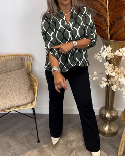 Noor – Bluse med grafisk print™