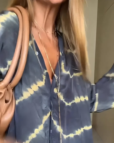 Julia – Boho stripete maxikjole™