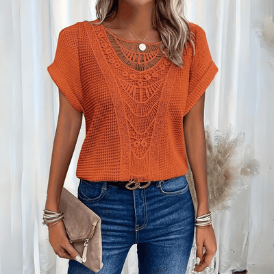 Karin | Elegant bluse i Ibiza-stil™