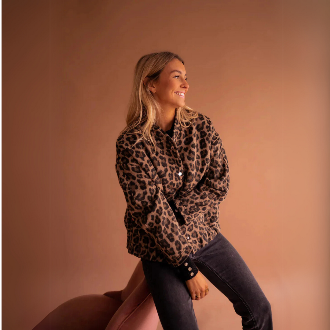 Virtucci | Daniela Leopard-Jacke