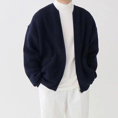 Hudson Knit - Trendy Strikket Cardigan For Menn™