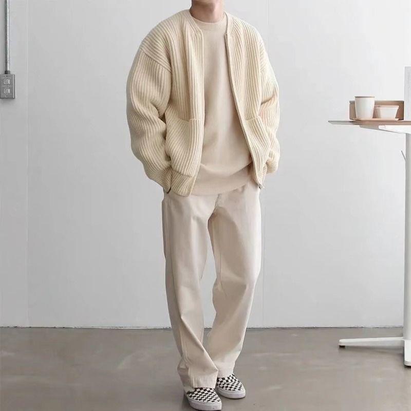 Hudson Knit - Trendy Strikket Cardigan For Menn™