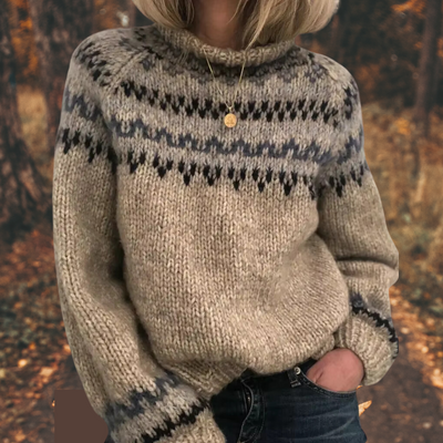 Astrid – Dame nordisk strikkegenser™