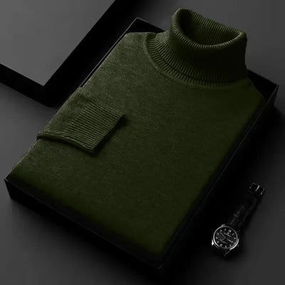 Timo - Klassisk Turtleneck Genser For Menn™