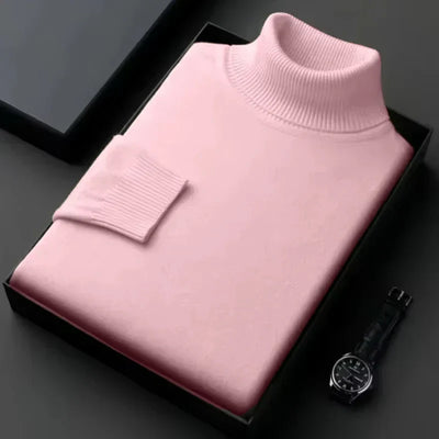 Timo - Klassisk Turtleneck Genser For Menn™