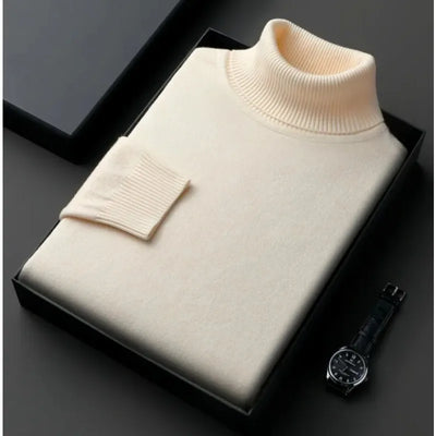 Timo - Klassisk Turtleneck Genser For Menn™